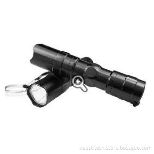 Boust Metal Camping Flashlight Super LED Tactical 3W Torch (AU BST-AADK)